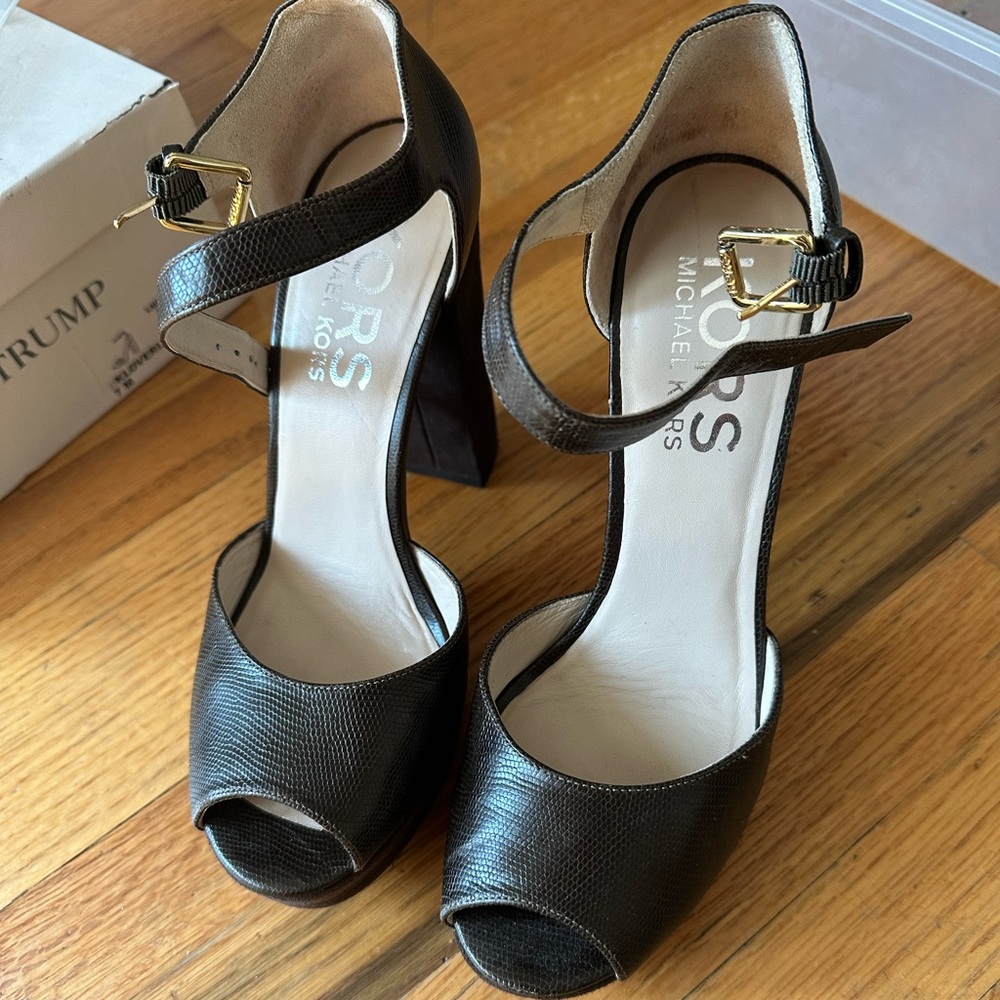 Michael Kors platform high heels